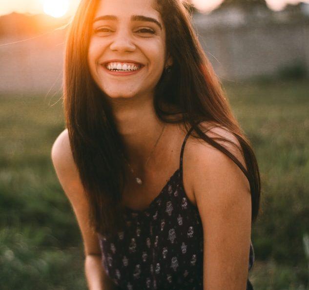 Close-up of a smile, suited to a tooth jewelry accent